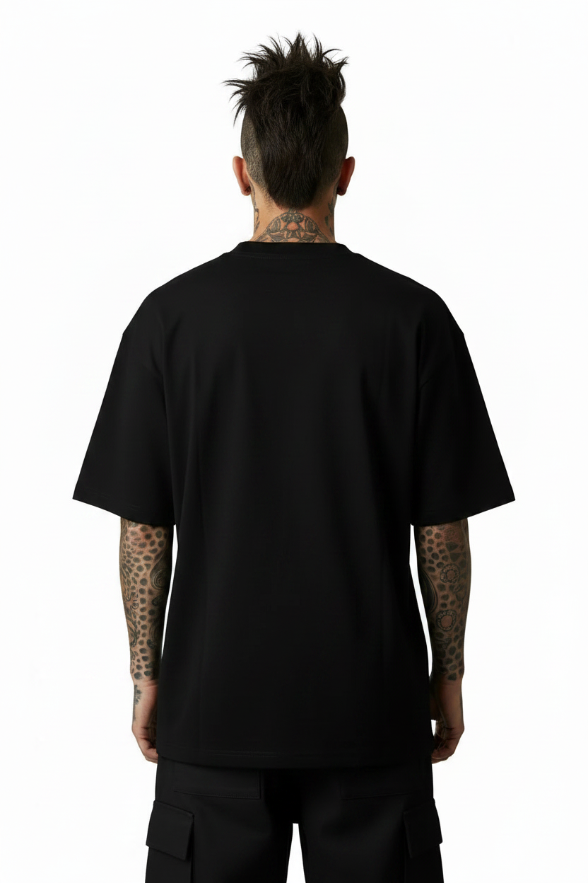 TOXIC ANGEL TEE- BLACK