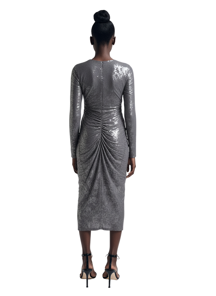 Silver Eclipse dress
