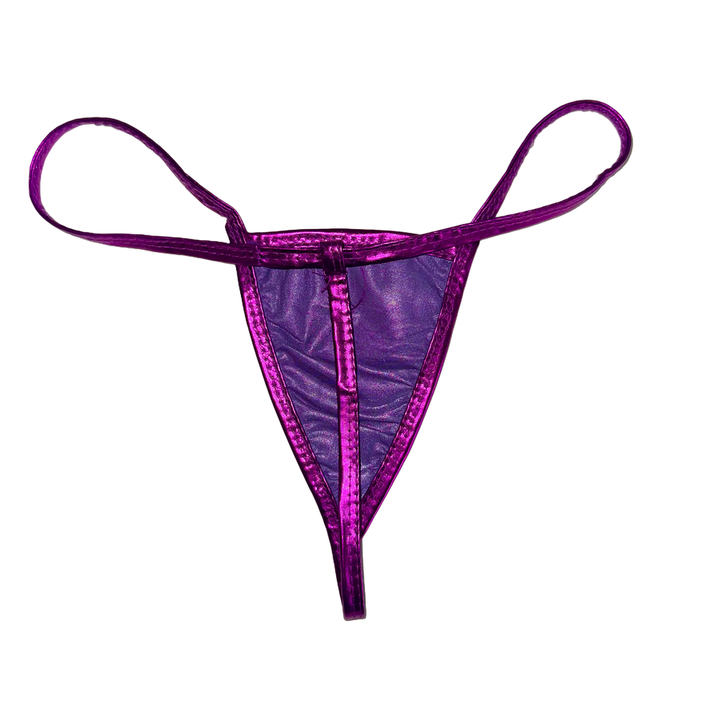 METAL LUXE THONG