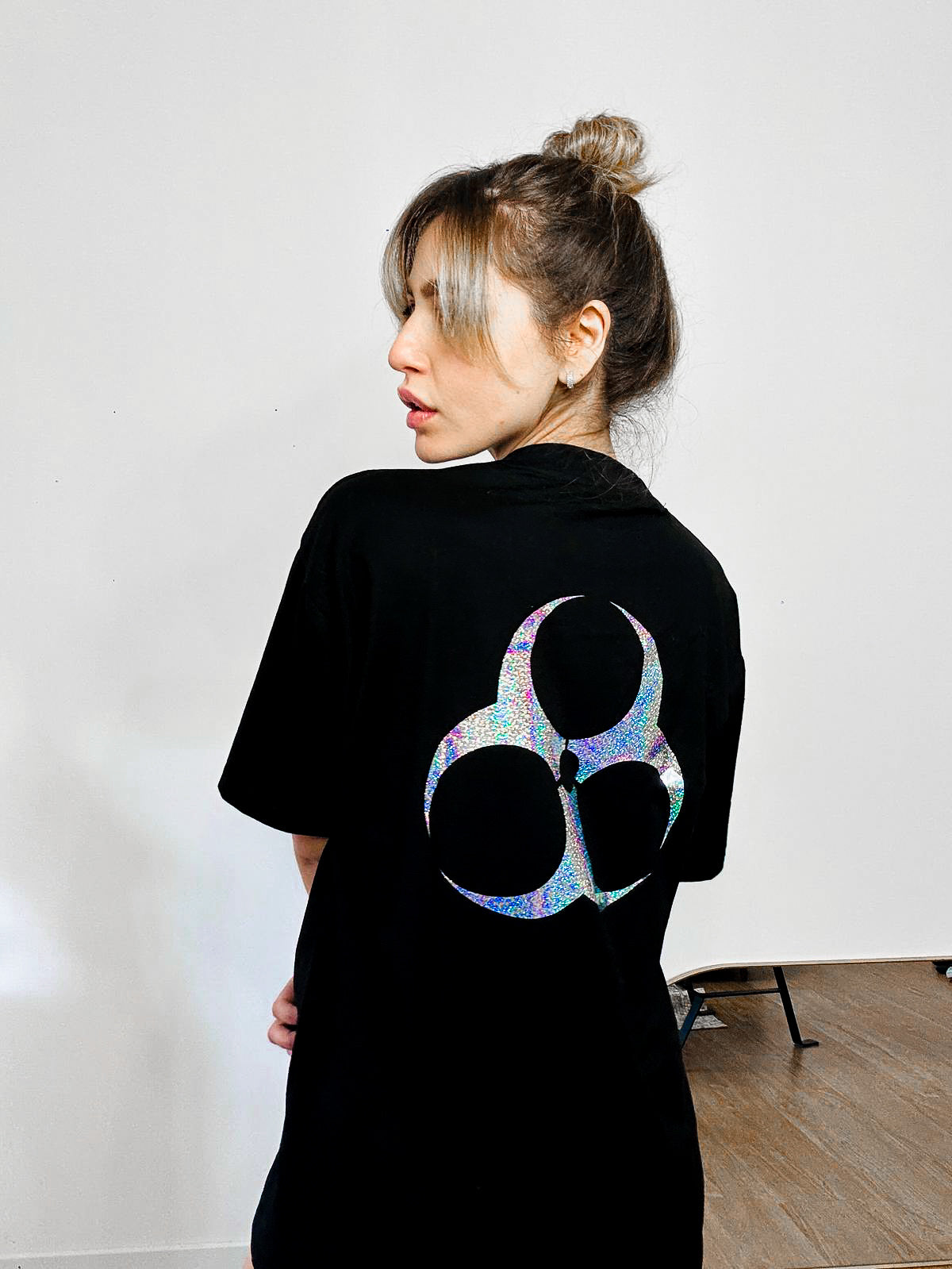 Iridescent Logo Basic T-Shirt