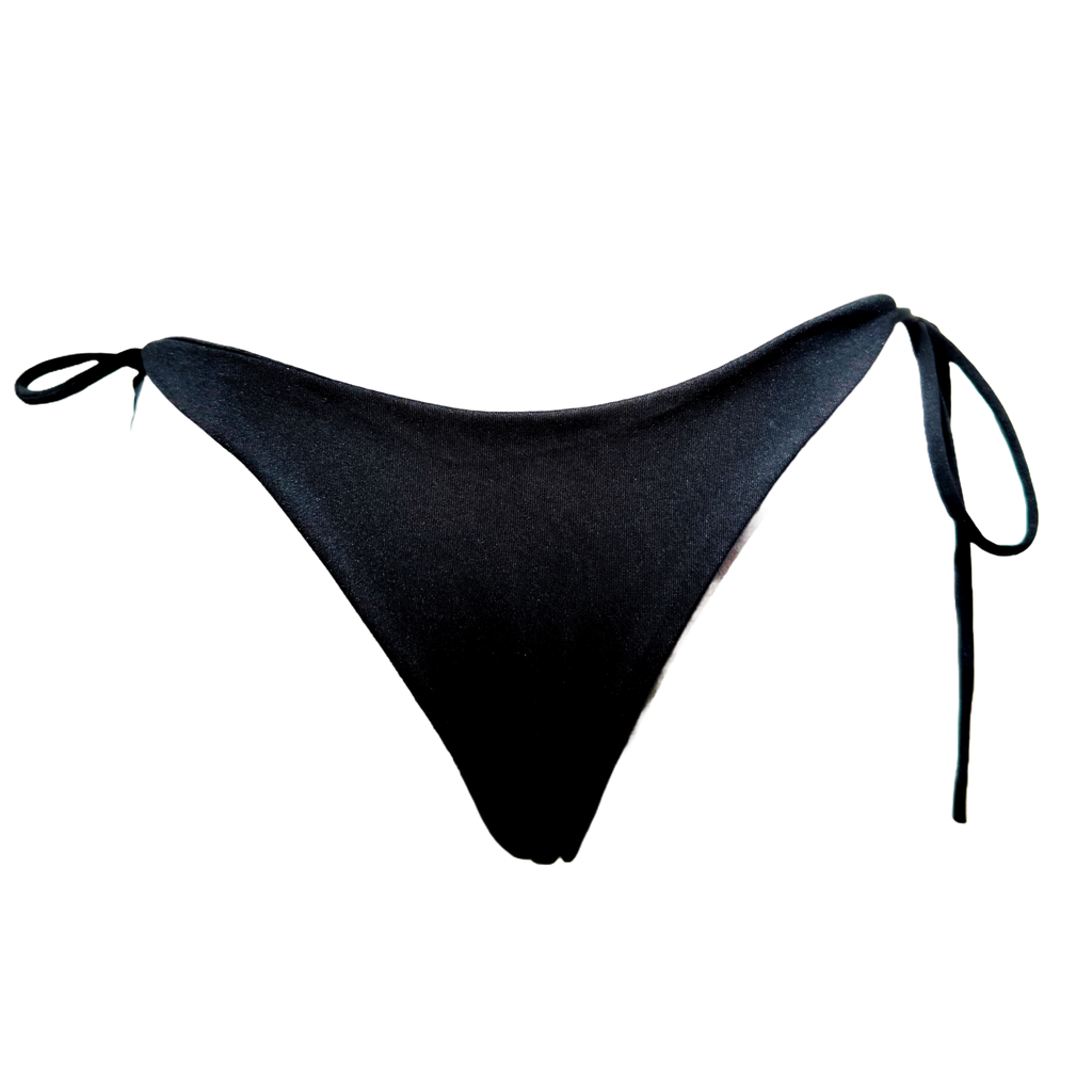 “NOIR WAVE” BIKINI BOTTOM