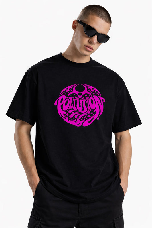 GLOW TEE- PINK