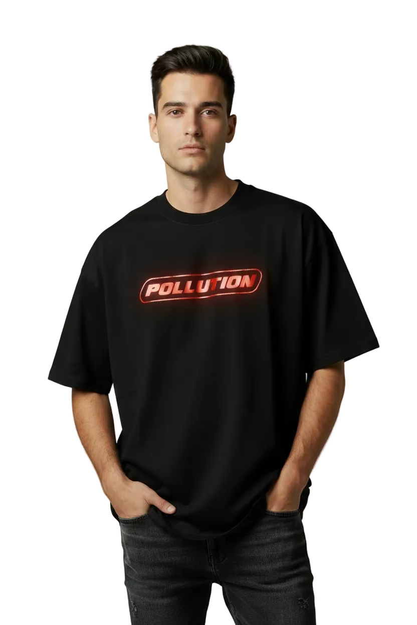 METAL RED TEE