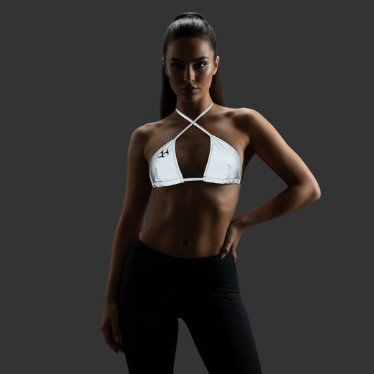 REFLECTIVE BIKINI TOP