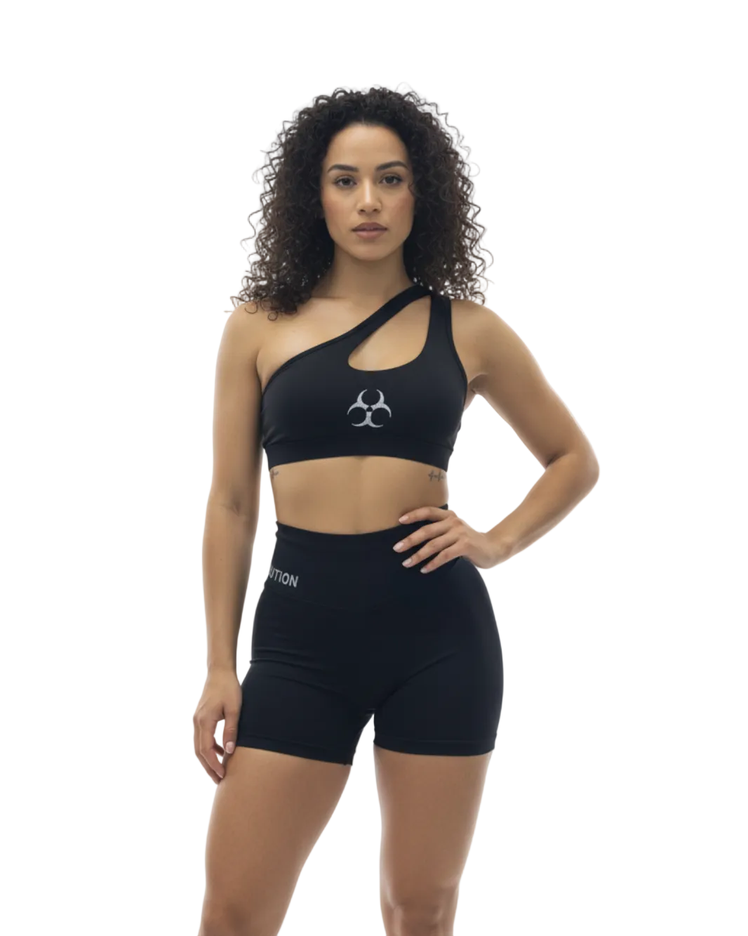 PUSH UP SHORTS- BLACK