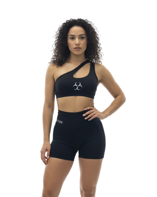 PUSH UP SHORTS- BLACK