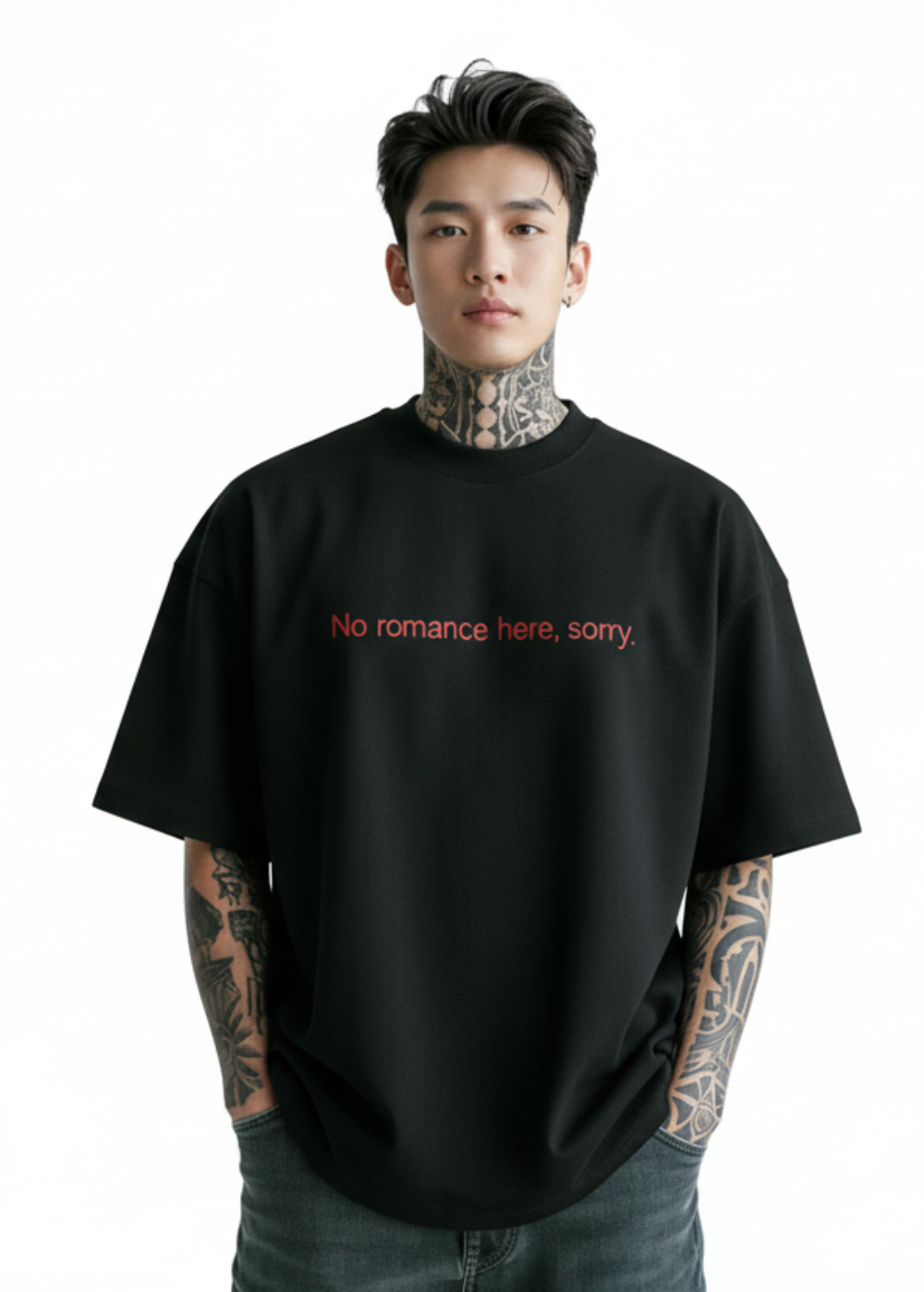 NO ROMANCE TEE