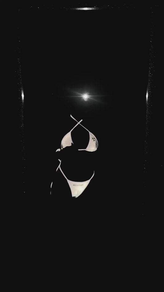 REFLECTIVE BIKINI TOP
